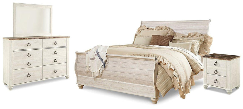 Willowton Bedroom Set - Theo's Factory Direct Mattress & Furniture (Columbus, OH)