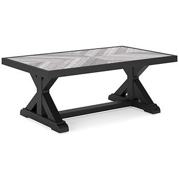 Beachcroft Outdoor Coffee Table - Theo's Factory Direct Mattress & Furniture (Columbus, OH)