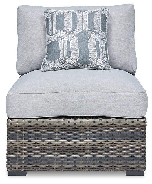 Harbor Court Armless Chair with Cushion (Set of 2) - Theo's Factory Direct Mattress & Furniture (Columbus, OH)