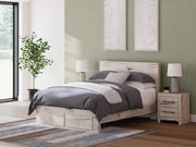 Lawroy Panel Storage Bed - Theo's Factory Direct Mattress & Furniture (Columbus, OH)