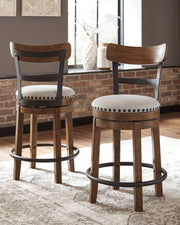 Valebeck Counter Height Bar Stool - Theo's Factory Direct Mattress & Furniture (Columbus, OH)
