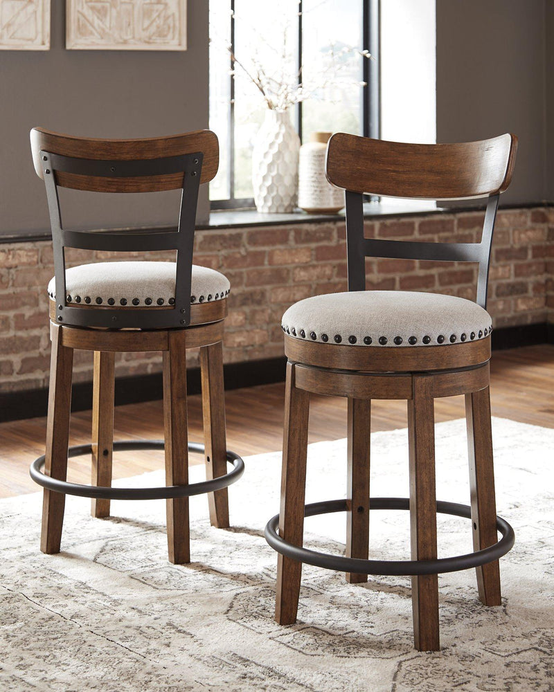 Valebeck Counter Height Bar Stool - Theo's Factory Direct Mattress & Furniture (Columbus, OH)