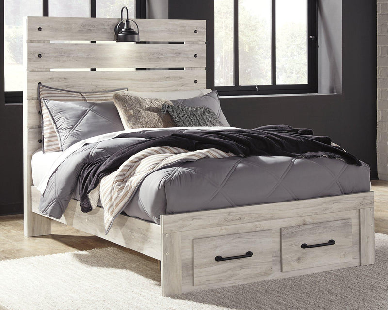 Cambeck Bed with 2 Storage Drawers - Theo's Factory Direct Mattress & Furniture (Columbus, OH)