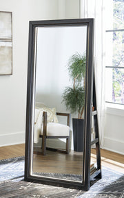 Evesen Floor Standing Mirror/Storage - Theo's Factory Direct Mattress & Furniture (Columbus, OH)