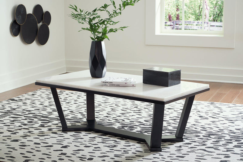 Fostead Coffee Table - Theo's Factory Direct Mattress & Furniture (Columbus, OH)