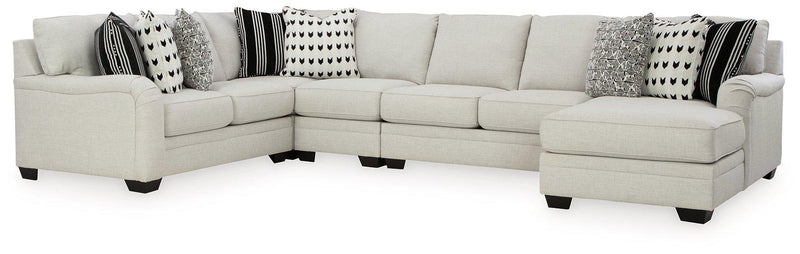 Huntsworth Sectional with Chaise - Theo's Factory Direct Mattress & Furniture (Columbus, OH)