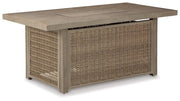 Beachcroft Outdoor Fire Pit Table - Theo's Factory Direct Mattress & Furniture (Columbus, OH)