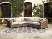 Beachcroft Outdoor Seating Set - Theo's Factory Direct Mattress & Furniture (Columbus, OH)