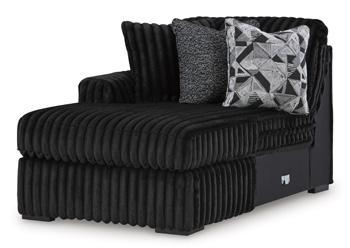 Midnight-Madness Sectional Sofa with Chaise - Theo's Factory Direct Mattress & Furniture (Columbus, OH)