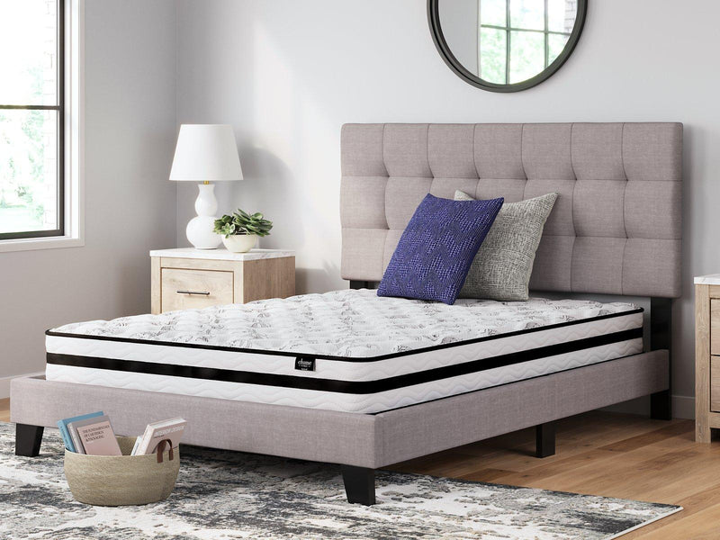 8 Inch Chime Innerspring Mattress Set - Theo's Factory Direct Mattress & Furniture (Columbus, OH)