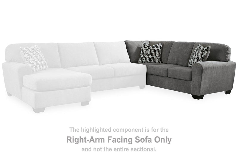 Birkdale Court Sectional with Chaise - Theo's Factory Direct Mattress & Furniture (Columbus, OH)
