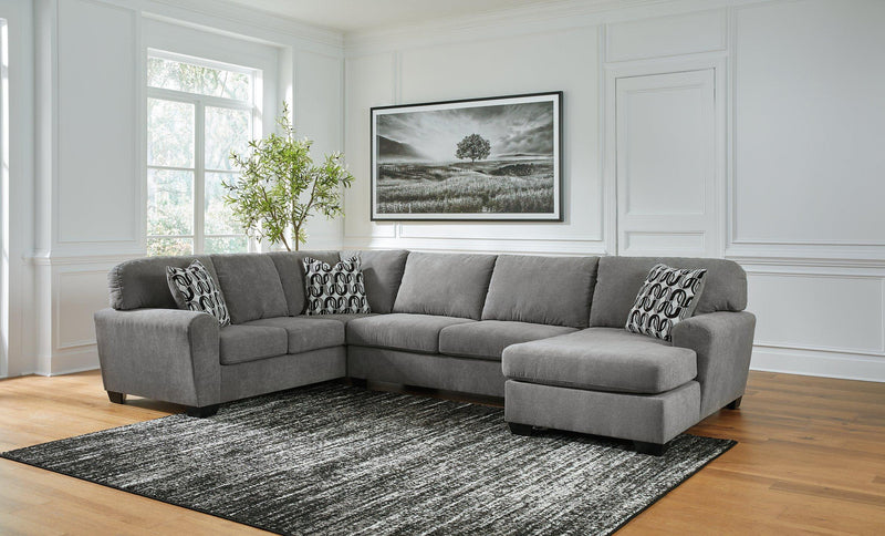 Birkdale Court Sectional with Chaise - Theo's Factory Direct Mattress & Furniture (Columbus, OH)