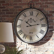 Augustina Wall Clock - Theo's Factory Direct Mattress & Furniture (Columbus, OH)