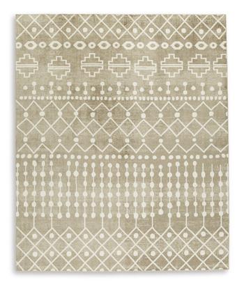 Bunchly 7'10" x 10'3" Washable Rug - Theo's Factory Direct Mattress & Furniture (Columbus, OH)