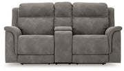 Next-Gen DuraPella Power Reclining Loveseat with Console - Theo's Factory Direct Mattress & Furniture (Columbus, OH)