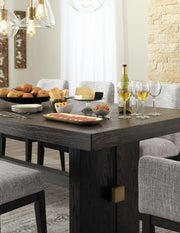 Burkhaus Dining Extension Table - Theo's Factory Direct Mattress & Furniture (Columbus, OH)