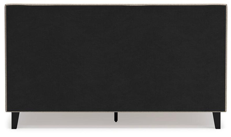 Cielden Upholstered Bed with Roll Slats - Theo's Factory Direct Mattress & Furniture (Columbus, OH)