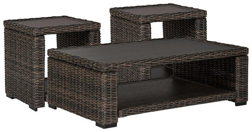 Grasson Lane Outdoor Occasional Table Set - Theo's Factory Direct Mattress & Furniture (Columbus, OH)