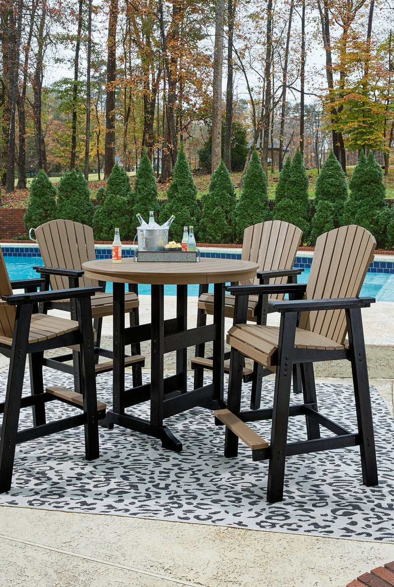 Fairen Trail Outdoor Dining Set - Theo's Factory Direct Mattress & Furniture (Columbus, OH)