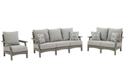 Visola Outdoor Seating Set - Theo's Factory Direct Mattress & Furniture (Columbus, OH)