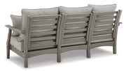 Visola Outdoor Sofa and Loveseat Set - Theo's Factory Direct Mattress & Furniture (Columbus, OH)