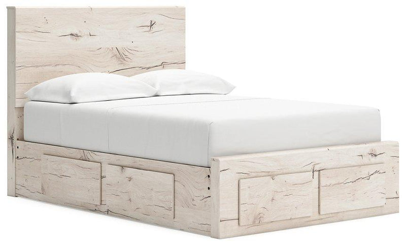 Lawroy Panel Storage Bed - Theo's Factory Direct Mattress & Furniture (Columbus, OH)