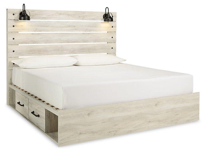 Cambeck Bed with 4 Storage Drawers - Theo's Factory Direct Mattress & Furniture (Columbus, OH)