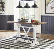 Valebeck Counter Height Dining Table - Theo's Factory Direct Mattress & Furniture (Columbus, OH)