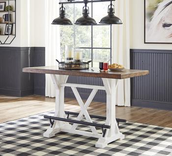 Valebeck Counter Height Dining Table - Theo's Factory Direct Mattress & Furniture (Columbus, OH)