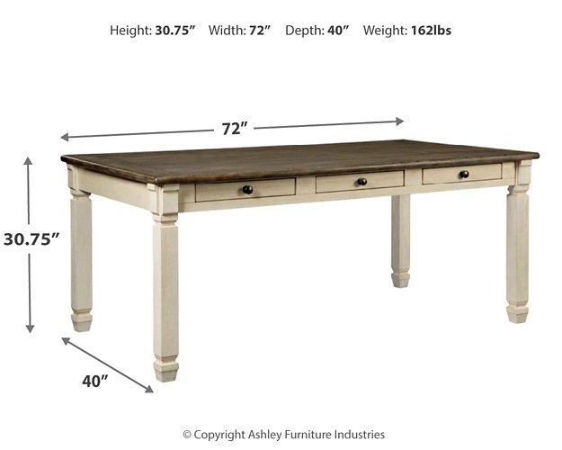 Bolanburg Dining Table - Theo's Factory Direct Mattress & Furniture (Columbus, OH)
