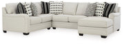Huntsworth Sectional with Chaise - Theo's Factory Direct Mattress & Furniture (Columbus, OH)