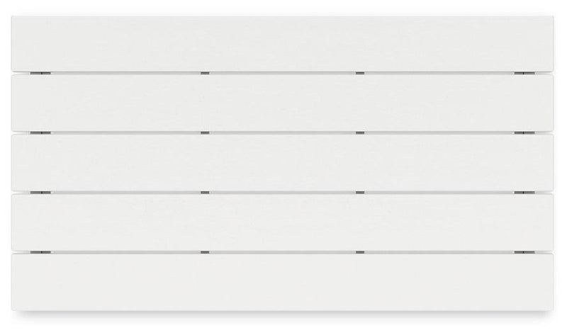 Hyland wave Outdoor Coffee Table - Theo's Factory Direct Mattress & Furniture (Columbus, OH)