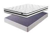 8 Inch Chime Innerspring Mattress Set - Theo's Factory Direct Mattress & Furniture (Columbus, OH)
