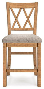 Havonplane Counter Height Barstool - Theo's Factory Direct Mattress & Furniture (Columbus, OH)