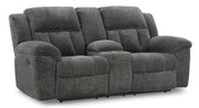 Frohn Reclining Loveseat with Console - Theo's Factory Direct Mattress & Furniture (Columbus, OH)