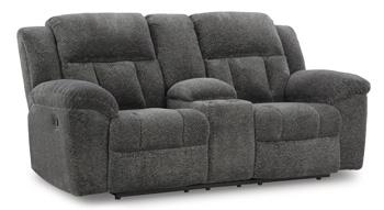 Frohn Reclining Loveseat with Console - Theo's Factory Direct Mattress & Furniture (Columbus, OH)