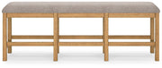 Havonplane 72" Counter Height Dining Bench - Theo's Factory Direct Mattress & Furniture (Columbus, OH)