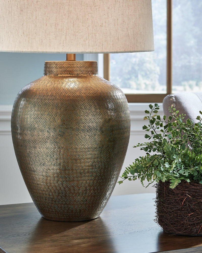 Madney Lamp Set - Theo's Factory Direct Mattress & Furniture (Columbus, OH)