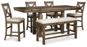 Moriville Counter Height Dining Set - Theo's Factory Direct Mattress & Furniture (Columbus, OH)