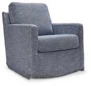 Nenana Next-Gen Nuvella Swivel Glider Accent Chair - Theo's Factory Direct Mattress & Furniture (Columbus, OH)