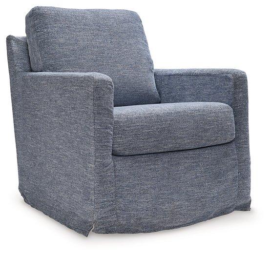 Nenana Next-Gen Nuvella Swivel Glider Accent Chair - Theo's Factory Direct Mattress & Furniture (Columbus, OH)