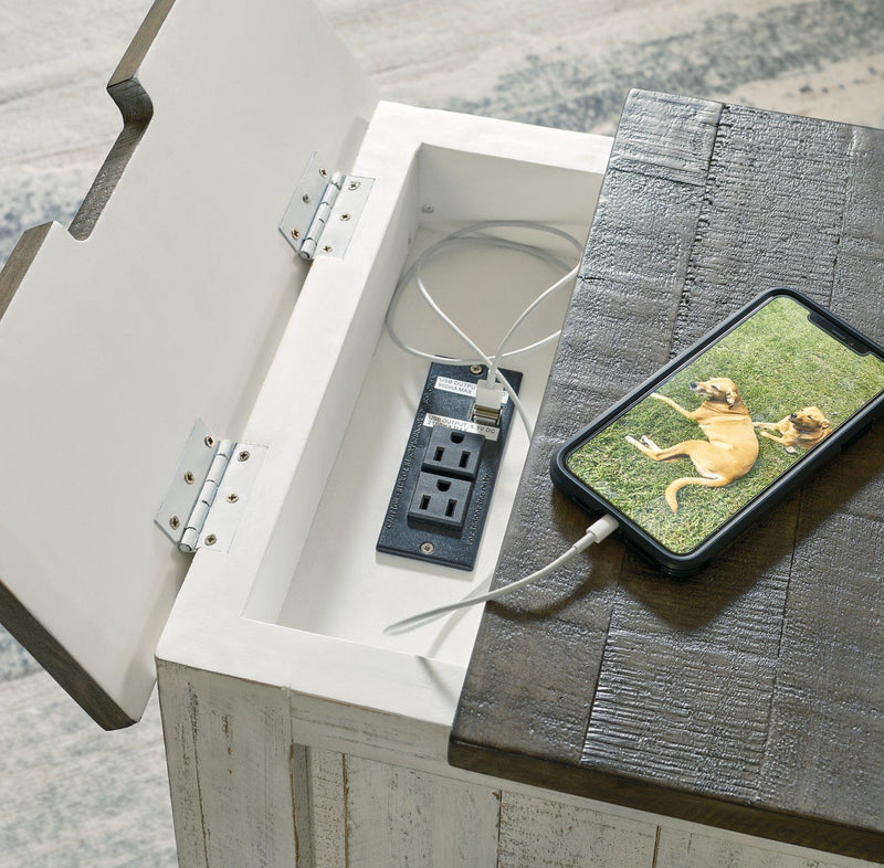 Havalance Chairside End Table - Theo's Factory Direct Mattress & Furniture (Columbus, OH)