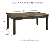Tyler Creek Dining Set - Theo's Factory Direct Mattress & Furniture (Columbus, OH)