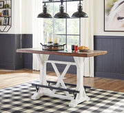 Valebeck Counter Height Dining Table - Theo's Factory Direct Mattress & Furniture (Columbus, OH)