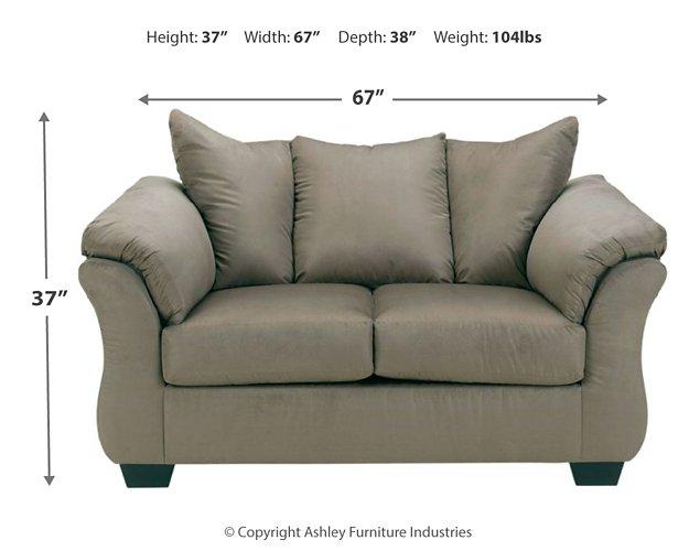 Darcy Loveseat - Theo's Factory Direct Mattress & Furniture (Columbus, OH)