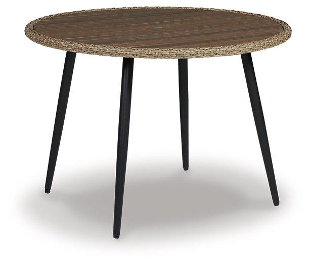 Amaris Outdoor Dining Set - Theo's Factory Direct Mattress & Furniture (Columbus, OH)