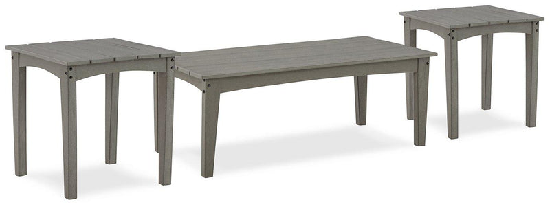 Visola Outdoor Occasional Table Set - Theo's Factory Direct Mattress & Furniture (Columbus, OH)