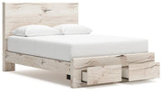 Lawroy Panel Storage Bed - Theo's Factory Direct Mattress & Furniture (Columbus, OH)