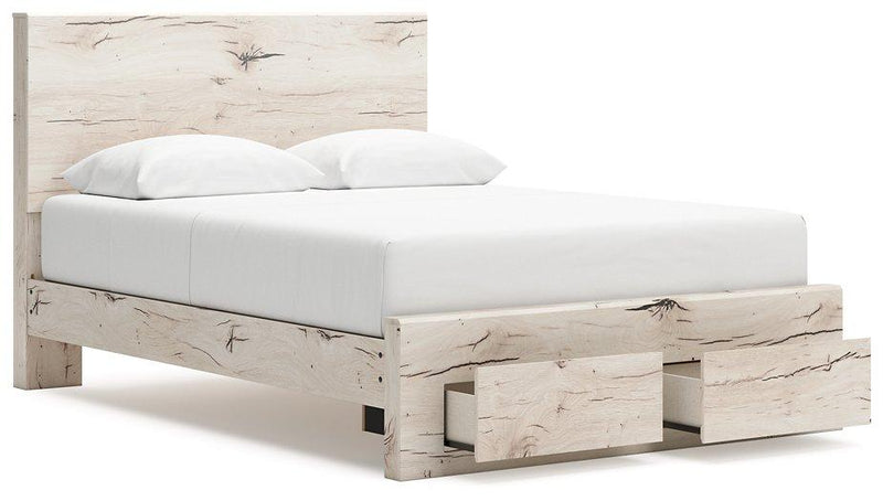 Lawroy Panel Storage Bed - Theo's Factory Direct Mattress & Furniture (Columbus, OH)