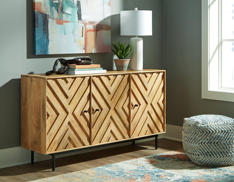 Cadewick Accent Cabinet - Theo's Factory Direct Mattress & Furniture (Columbus, OH)